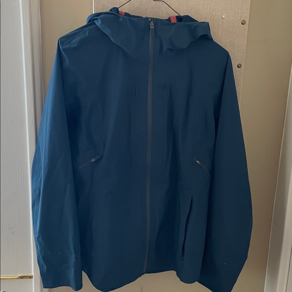 lululemon athletica Deep Navy Hooded Shell Jacket